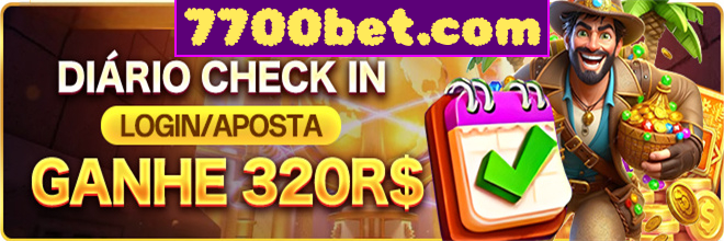 7700bet.com Resgate Semanal